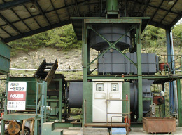 キルン式回転焼却炉